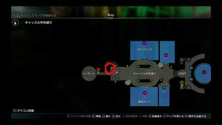 蒼天堀ロッカーキーE4MAP