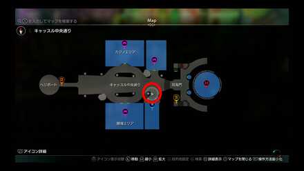 蒼天堀ロッカーキーG4MAP
