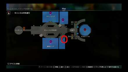 蒼天堀ロッカーキーJ3MAP