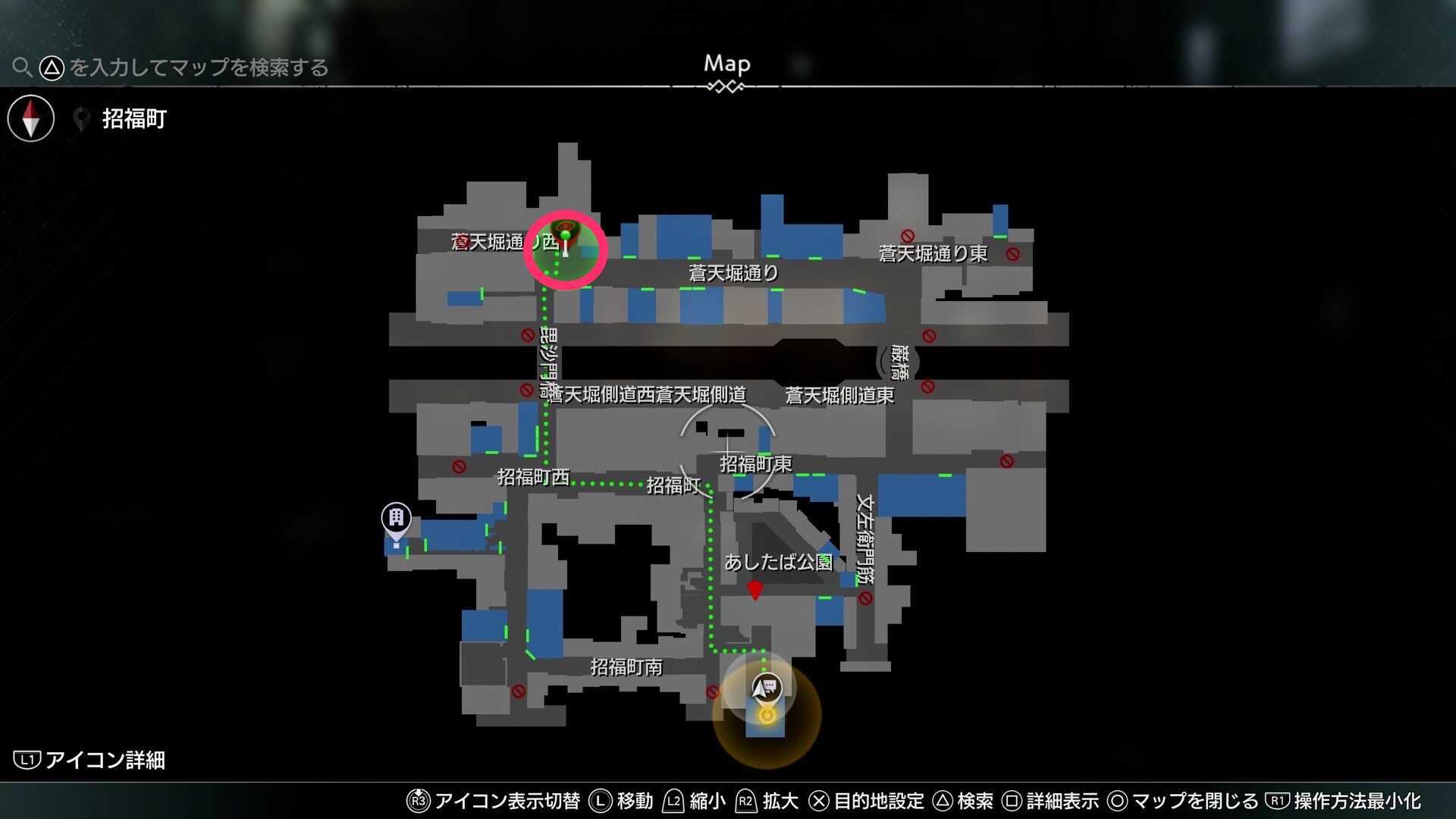 白騎士との最終決戦に勝利せよの場所画像