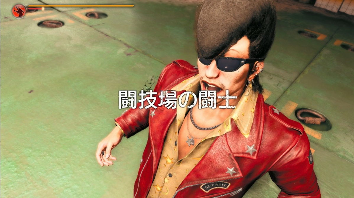 闘技場でハンマーヘッドを倒す