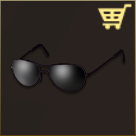 ティアドロップサングラス画像