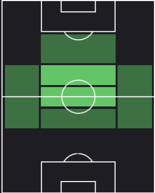EPルイ・コスタ(ポルトガル2004)の適性ポジション