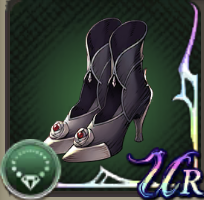 黒薔薇のヒール