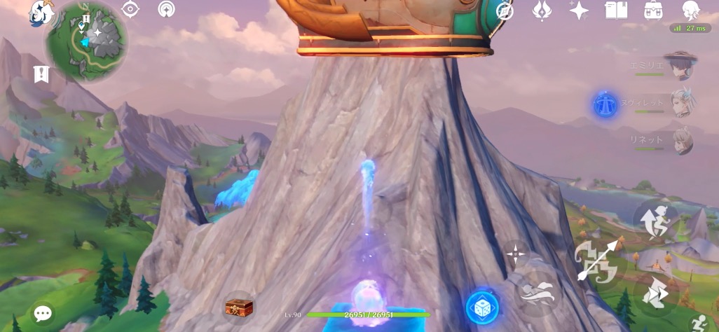 次も弓などの遠距離攻撃で風スライムを全て壊す