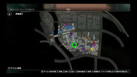 弁天屋のマップ