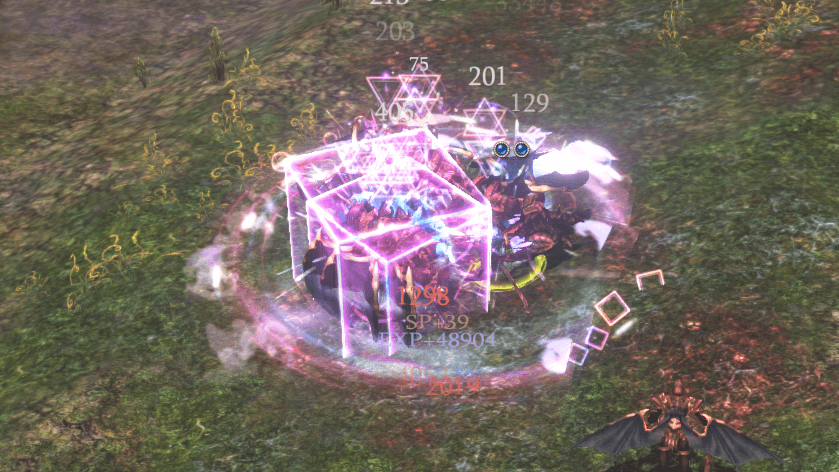 狩りの時は両手剣を持ち引き寄せ・デバフで戦おう