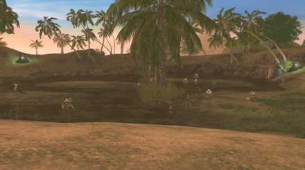 ランクリザードマン駐屯地