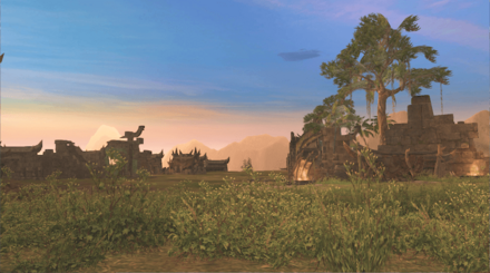 ランクリザードマンの寺院