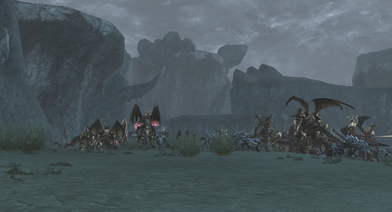 1日のうち6回特定の場所にモンスターが出現する