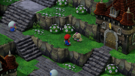 泣いているマロ