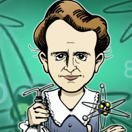 キュリー夫人画像