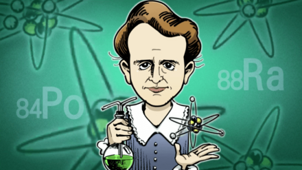 キュリー夫人の画像