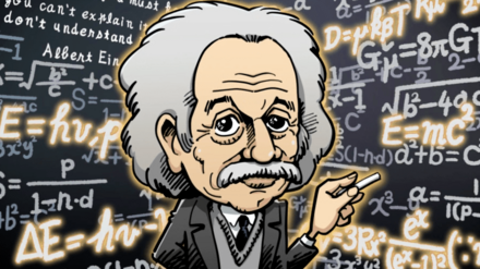 アインシュタインの画像