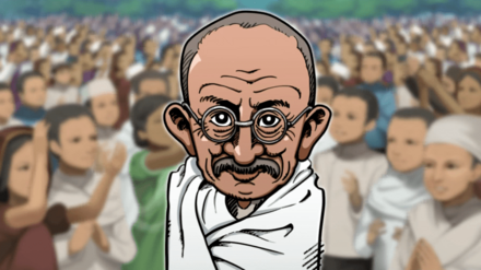 ガンディーの画像