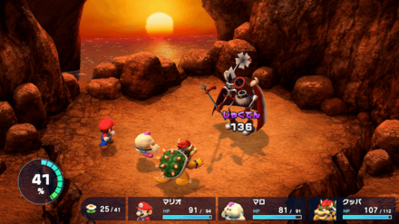 レベルが上がりやすく敵も少し弱い