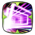 光のフレームの画像