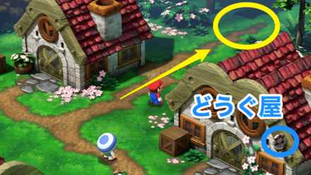 プランターの場所