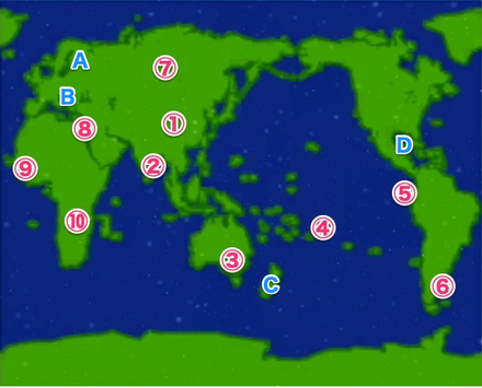 ヘリポート駅の場所一覧マップ