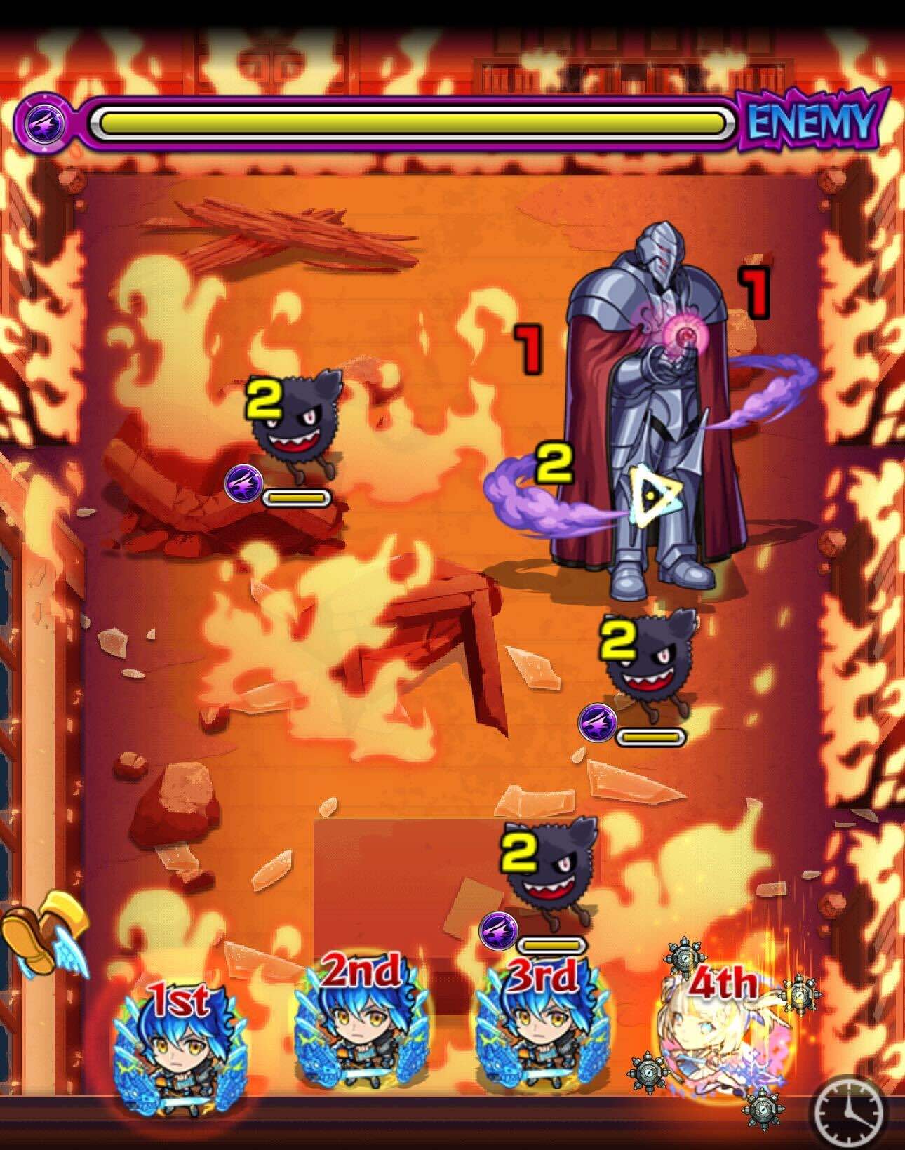 痩騎士 ステージ