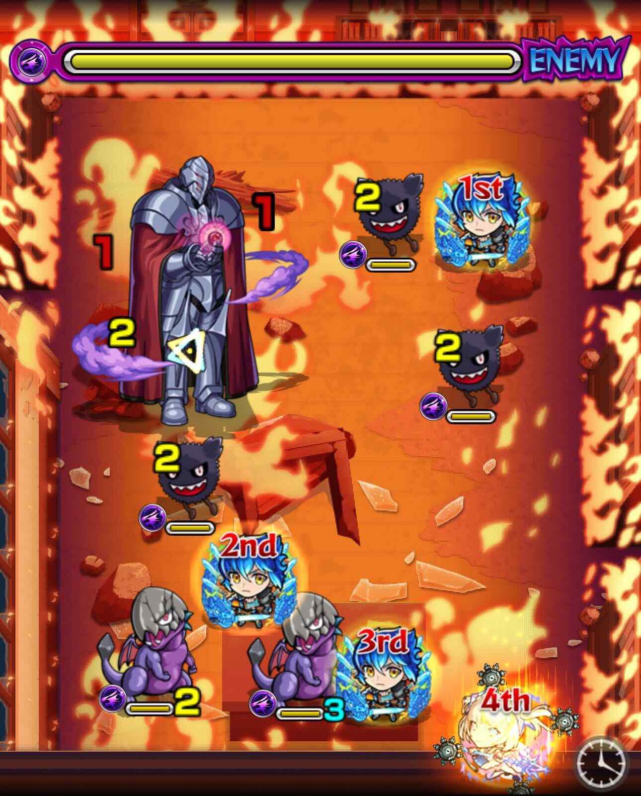 痩騎士 ステージ