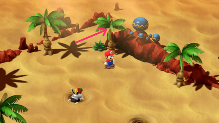 断崖絶壁エリアへ