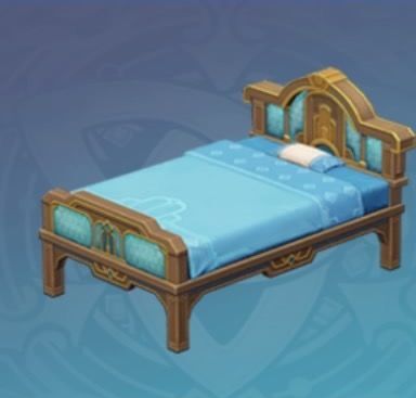 菩提樹材「快眠」ベッドの画像