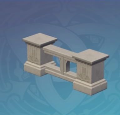 標準的な欄干-「秩序ある対称」の画像