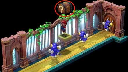 マシュマロ城のスターの場所