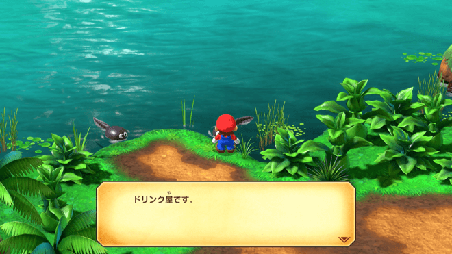 ケロケロ湖のドリンク屋