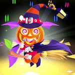 いたずら精霊ハロウィン画像