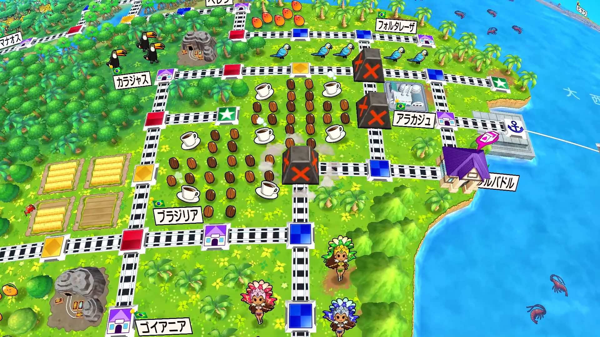 マップをよく確認してから目的地を目指そう