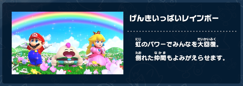 げんきいっぱいレインボーの説明