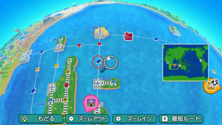 ポートルイス港の1マス上のプラス駅