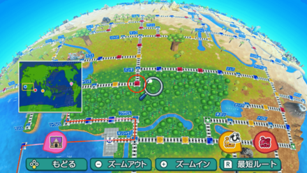 バンギの1マス下のマイナス駅