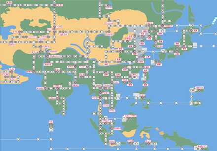 アジア拡大マップ