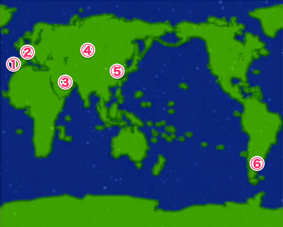 万国博覧会の物件マップ