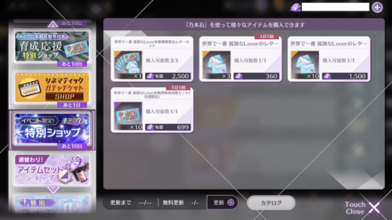 上位入賞を目指す方は挑戦券を購入しよう