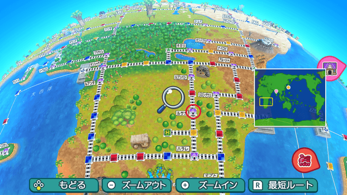 ルサカの場所詳細