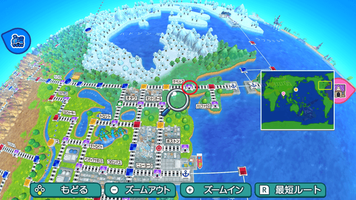 ケベックの場所詳細