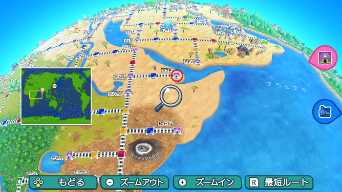 ジブチの場所詳細