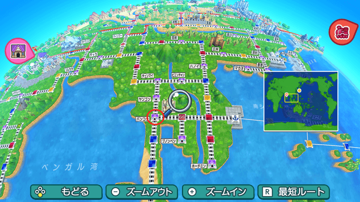 バンコクの場所詳細