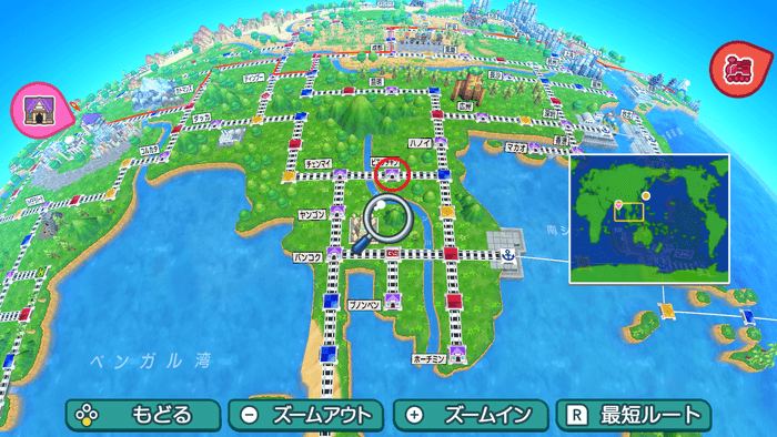 ビエンチャンの場所詳細