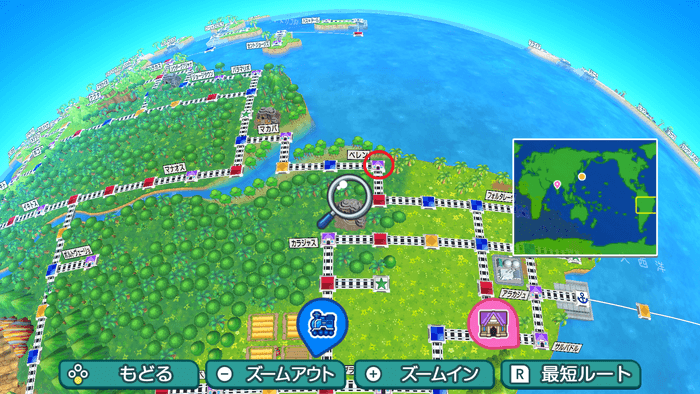 ベレンの場所詳細