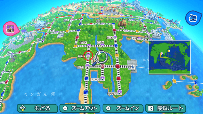 ヤンゴンの場所詳細