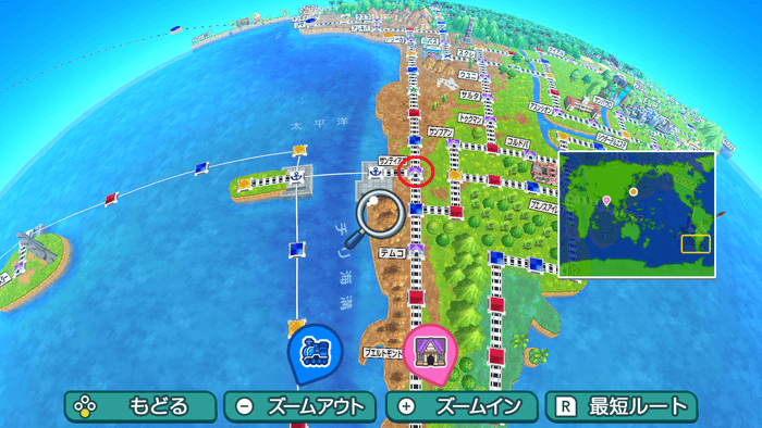 サンティアゴの場所詳細