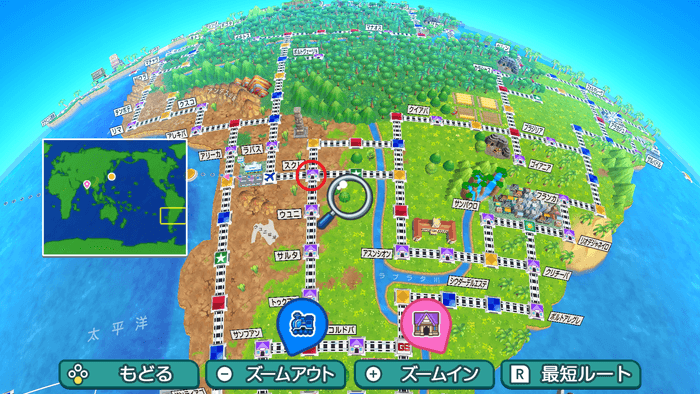 スクレの場所詳細