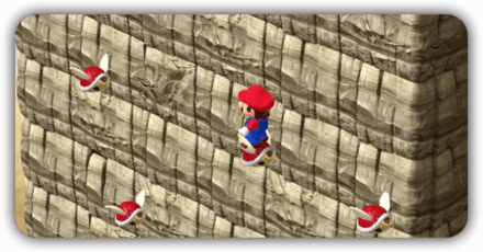 パタパ隊崖登り