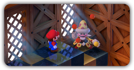 ボール当てゲーム