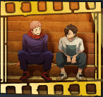 夕暮れの出会い画像